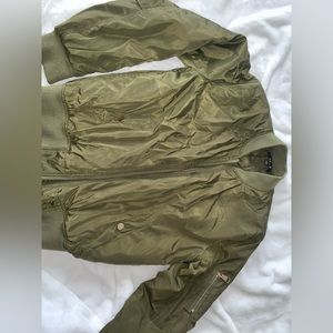 Olive green Bomber jacket